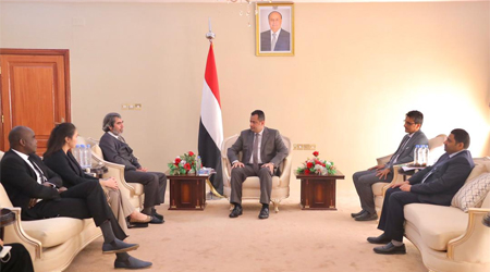 PM meets head of political affairs at UN envoy's office
