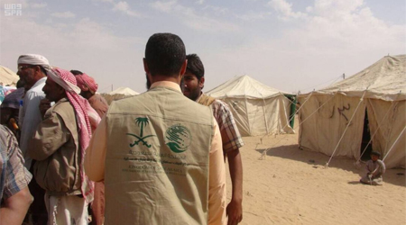 KS Relief Center gives out humanitarian aids in Shabwah