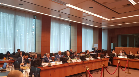 Political, security committee in the EU hosts FM to speak about Yemen's vision of settlement
