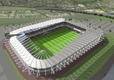 Companies visit site of Abyan stadium project 
