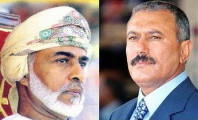 Sultan Qaboos consoles President Saleh on plane crash
