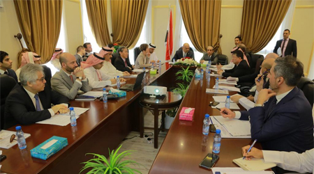 FM, Group 19's Ambassadors discuss situations in Hodeida
