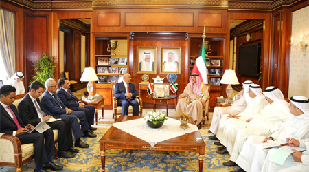 Yemeni-Kuwaiti official talks in Kuwait