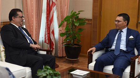 Bahomeid meets Secretary General of Malaysian Foreign Ministry