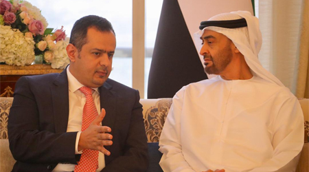 Prime Minister, Abu Dhabi Crown Prince discussed developments in Yemen