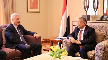 PM receives Russian ambassador to Yemen