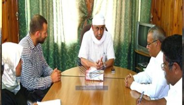 Omaier discusses program activties  to support decentralization and