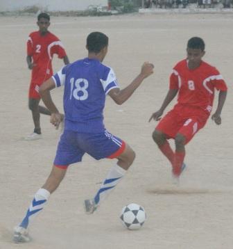 Al-assifa and Al-tayaraan match end in a draw  