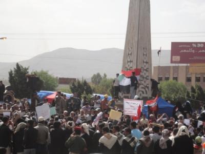 Al-Qaeda organisation elements spotted among the sit-n in front of Sana’a University