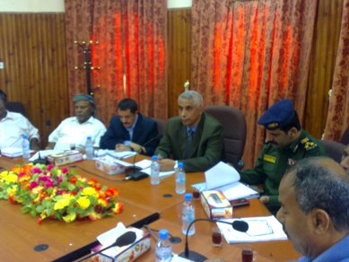   Wadi Hadhramaut Executive discusses  level reached in implementing .