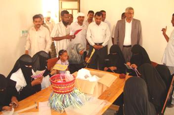   Omaier inspects summer centers  activities in Wadi Hadh ramout 