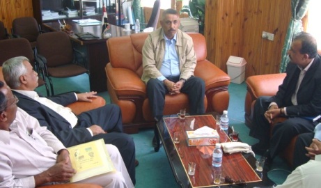 Omaier Discusses ways to improve the situation of Seiyoun  Health Institute.   
