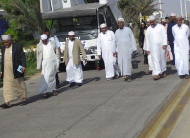 Delegation of Ulamaa an preachers from Kenya arrives in Hadhramout  