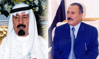 President Saleh receives telephone call from Saudi King