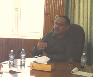 Hadhramout Executive Office discusses reports on Development  