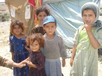 Yemen vaccinates war child refugees