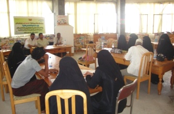Training course to rehabilitate administrative staff of Children Library ends in Mukalla.
