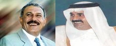 President Saleh phones Qatari Emir
