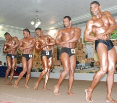 Mukalla hosts the  Republican  elite body building championship