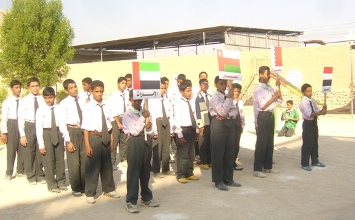 Al-irtigaa school from Seiyoun Organizes sports festival for Gulf Twenty 