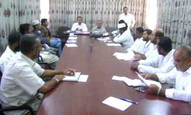 Health and Population Office in Seiyoun hold its annual meeting 