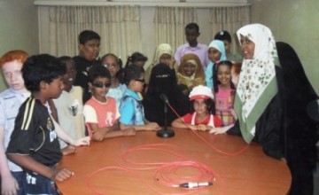 Students of Al-dhiaa Society  visits Mukalla Radio Station