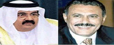 President Saleh, Qatar Emir exchange Eid greetings