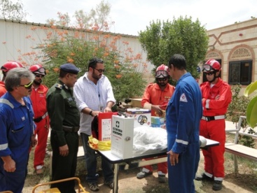 Total Yemen donates  fire fighting equipments to Wadi Hadhramaut Civil Defence 