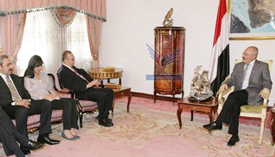 President Saleh receives UN envoy