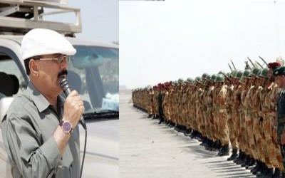 President inspects 33rd Armored Brigade
