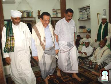  CultureMinister,  In  an evening full of cultural  events at Obaidullah Saqqaf