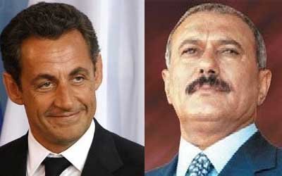 Saleh congratulates French counterpart on French Revolution Day