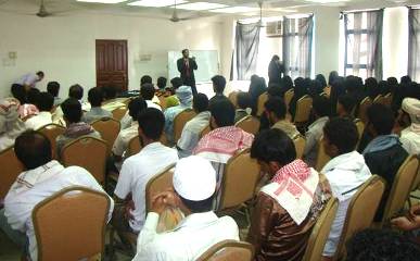 Training course  on "human project",  for volunteers concludes its session in  Mukalla 