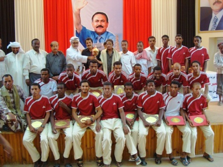 Wadi Hadramout Local authority honors Ryan Club of Saah 