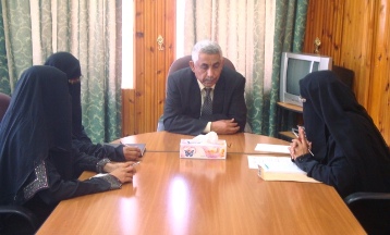      Omaier Discusses the Status of Women's National Committee Branch in Wadi