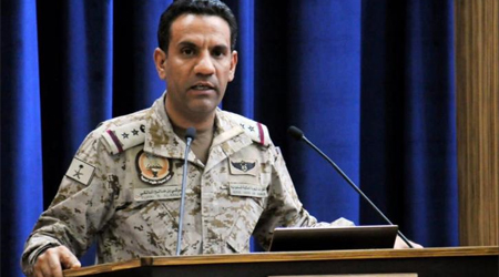 Arab Coalition defenses down Houthi drones