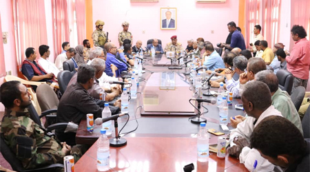 Government's team inspects rainfalls damages in Lahj