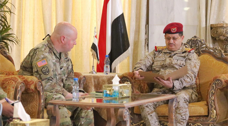 Yemen, US discuss army capacity-building
