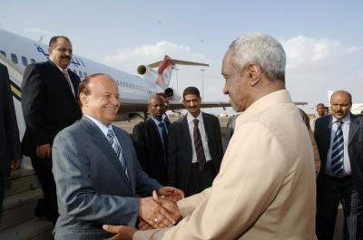 VP back home after attending meetings of Sudanese National Congress 3rd conference