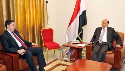 Hadi meets British ambassador