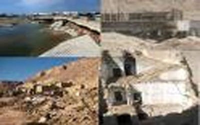 Payments of  dues to 1273  houses partially affected by floods in Hadhramout