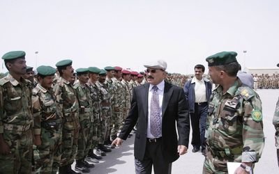 President inspects Republican Guard's training center