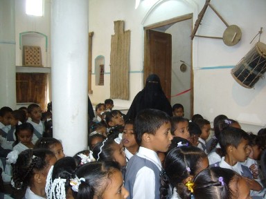 Children of Shibam Kindergarten visits  historical  landmarks in Seiyoun 