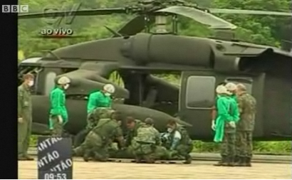 Jet crash bodies arrive in Brazil