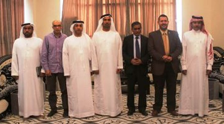 Governor of Hadramout Receives The Delegation of The General Union of Arab Experts