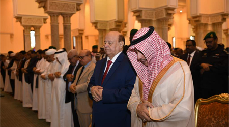 President performs Eid prayer and receives good wishers