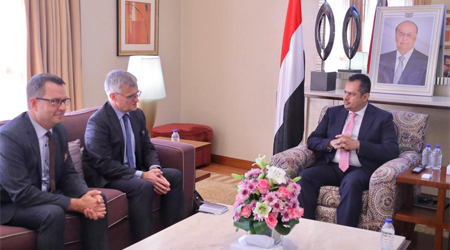 PM, Sweden's Envoy discuss developments in Yemen