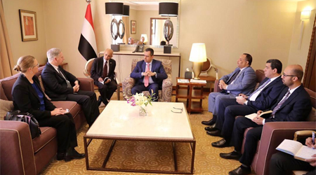 PM receives US Ambassador to Yemen