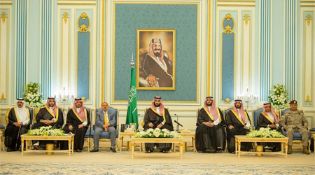 Saudi Crown Prince meets Yemeni MPs