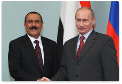 Saleh back home from three-nation tour